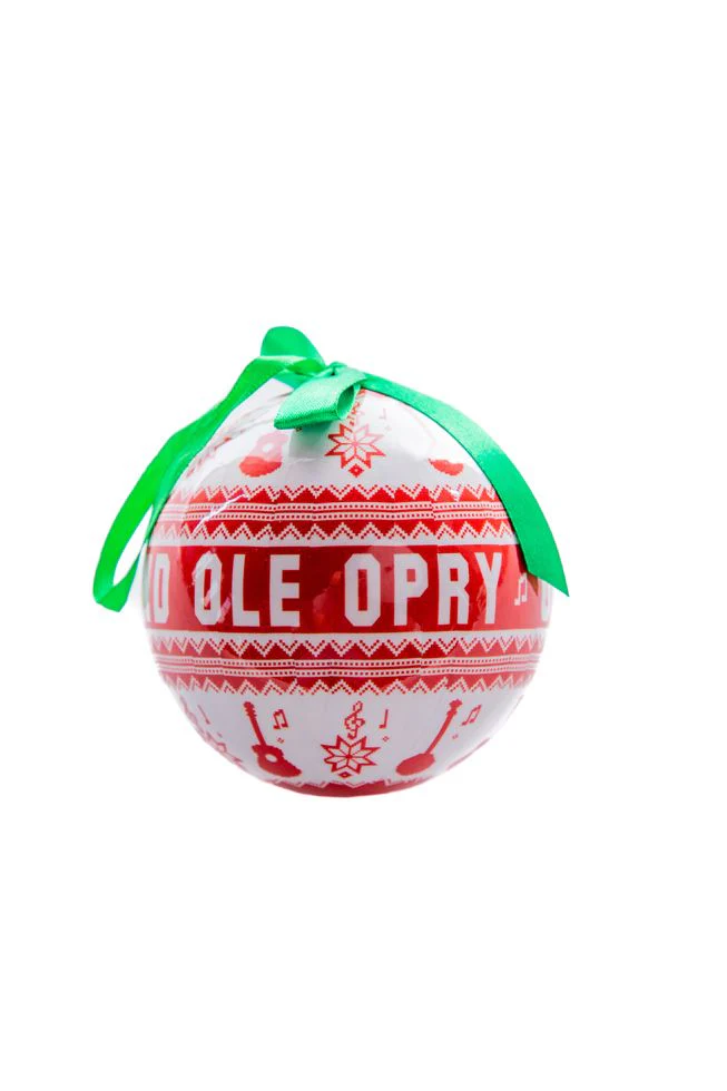 Opry Ugly Sweater Ball Ornament - Image 2