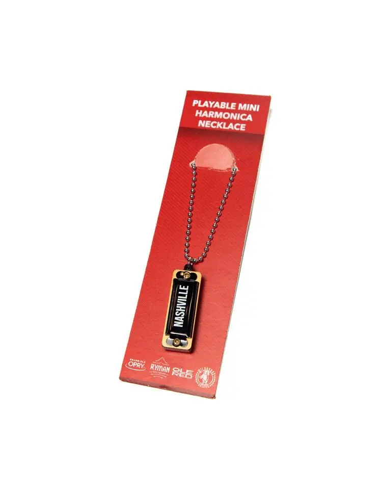 Nashville Mini Harmonica Necklace