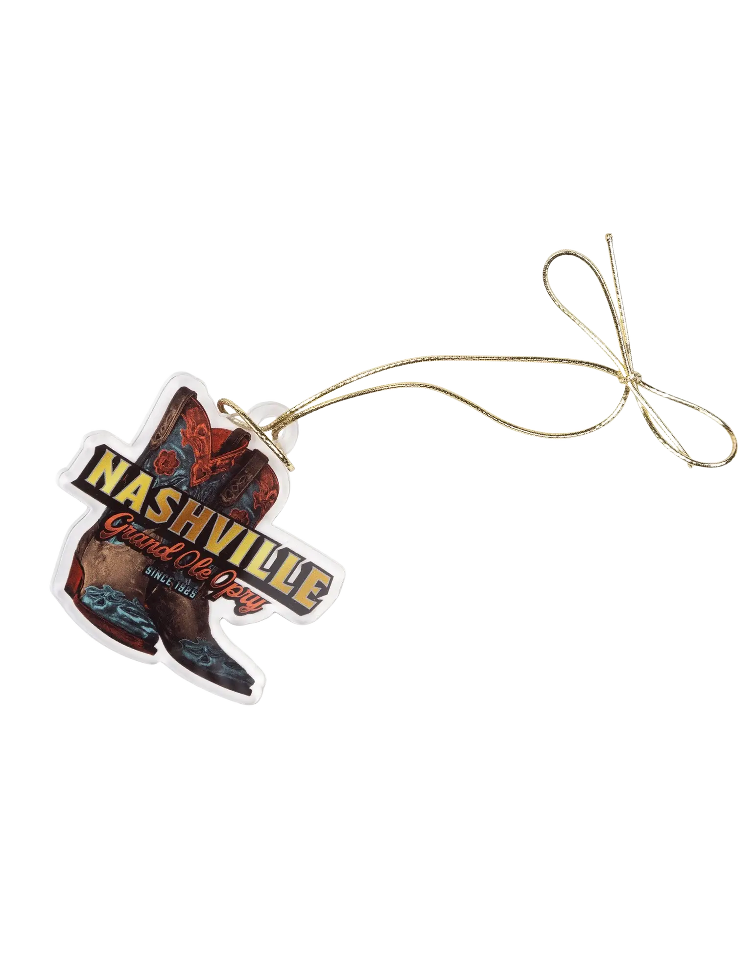 Opry Nashville Two Boots Ornament