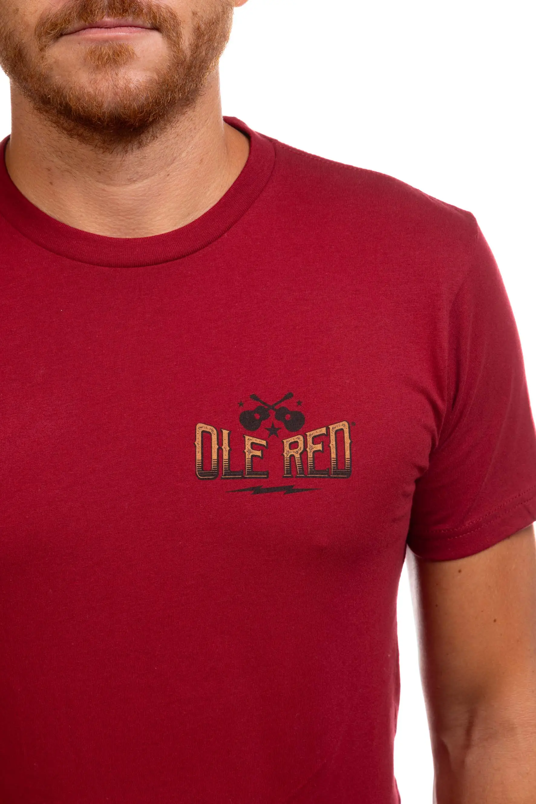 Ole Red Live Music Guitar Unisex T-Shirt - Image 6