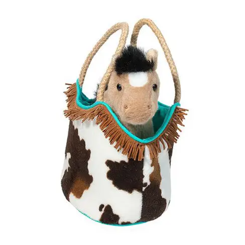 Western Sassy Sak with Horse Plush - Image 2