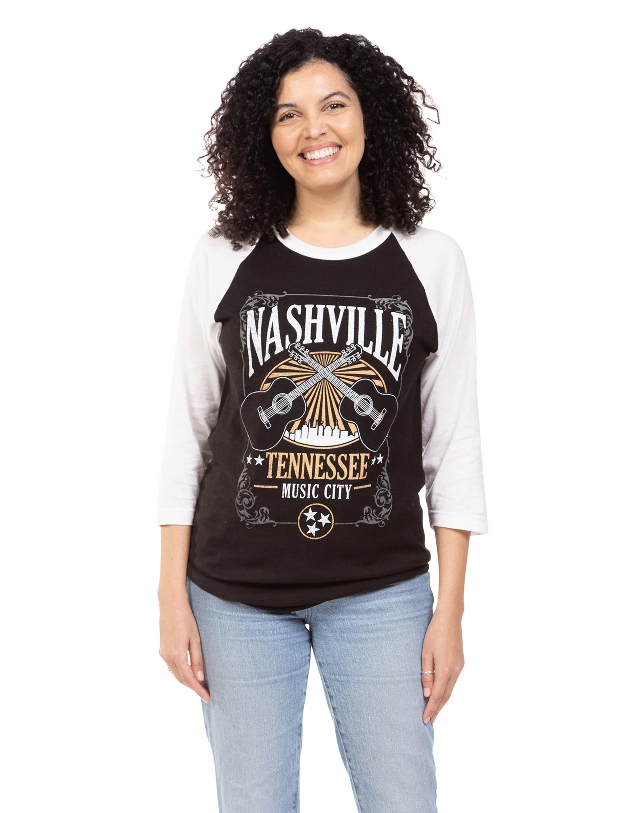 Nashville Skyline Raglan - Image 2