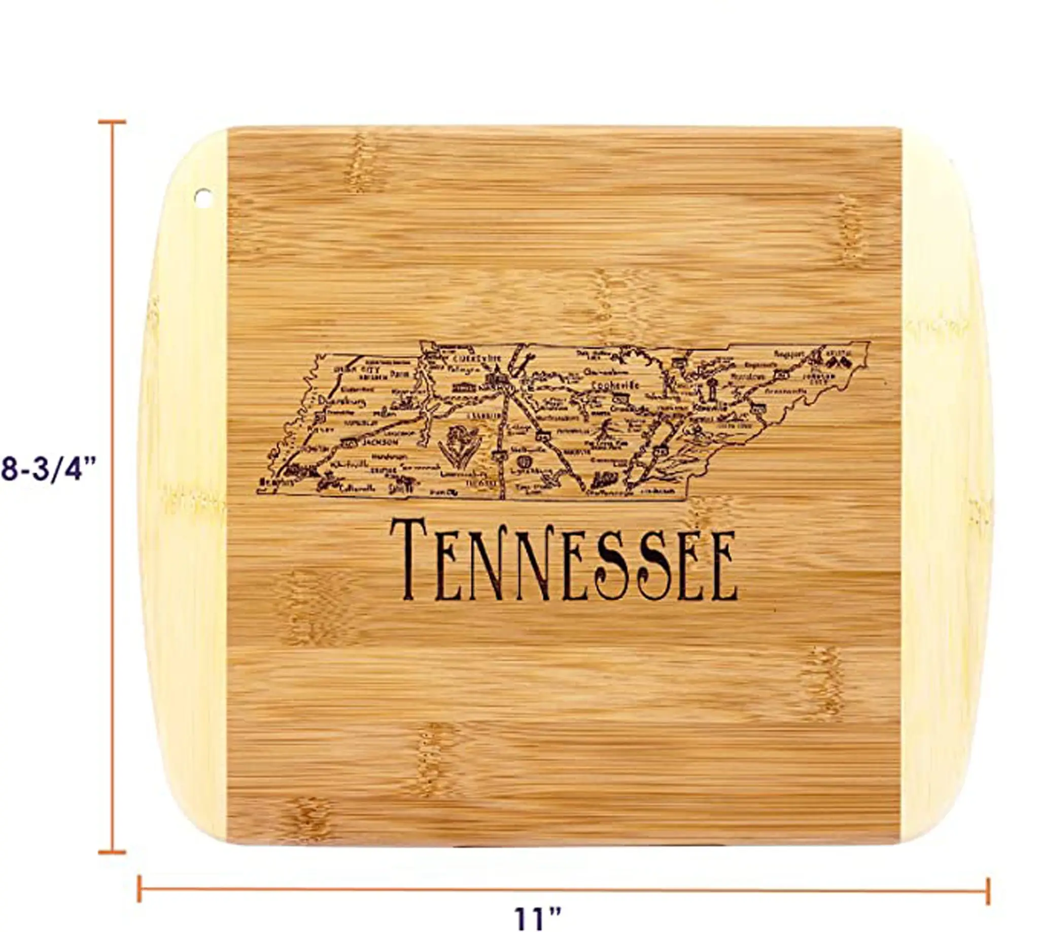 A Slice of Life Tennessee Serving and Cutting Board - Image 3