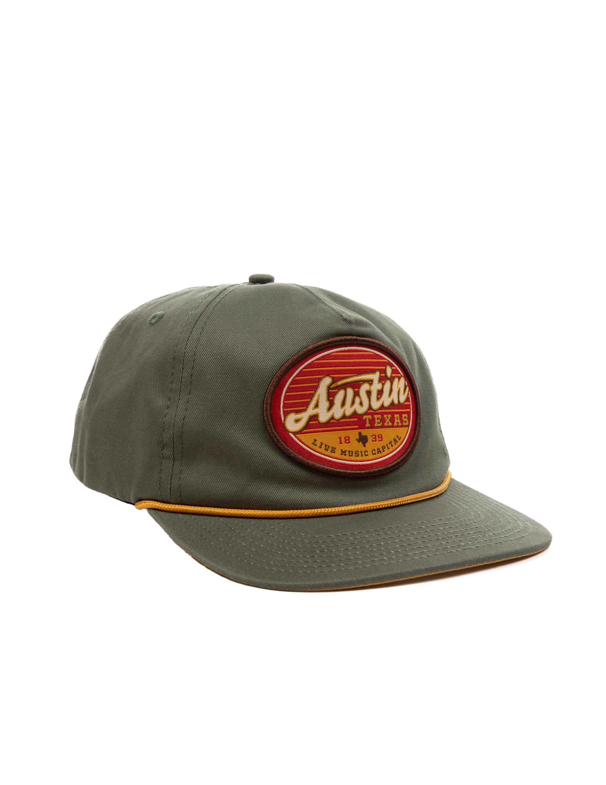 Austin Texas Live Music Capital Patch Hat - Image 2