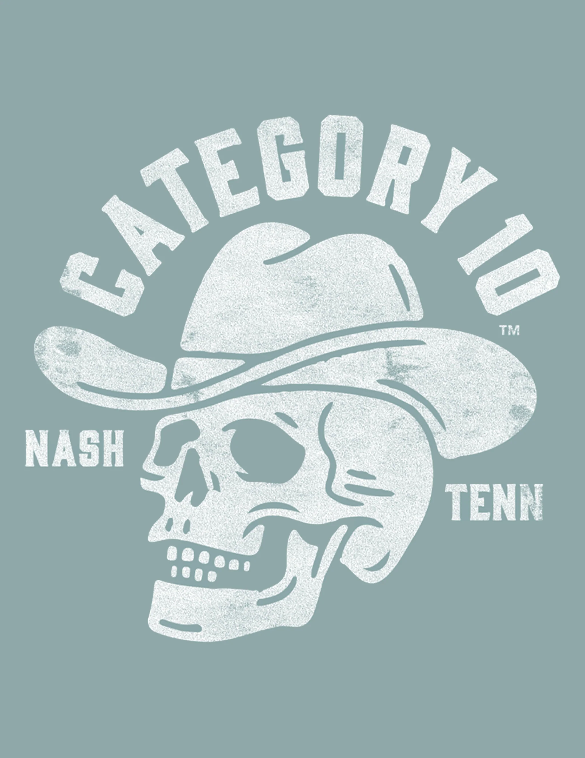 Category 10 Cowboy Skull T-Shirt - Image 2