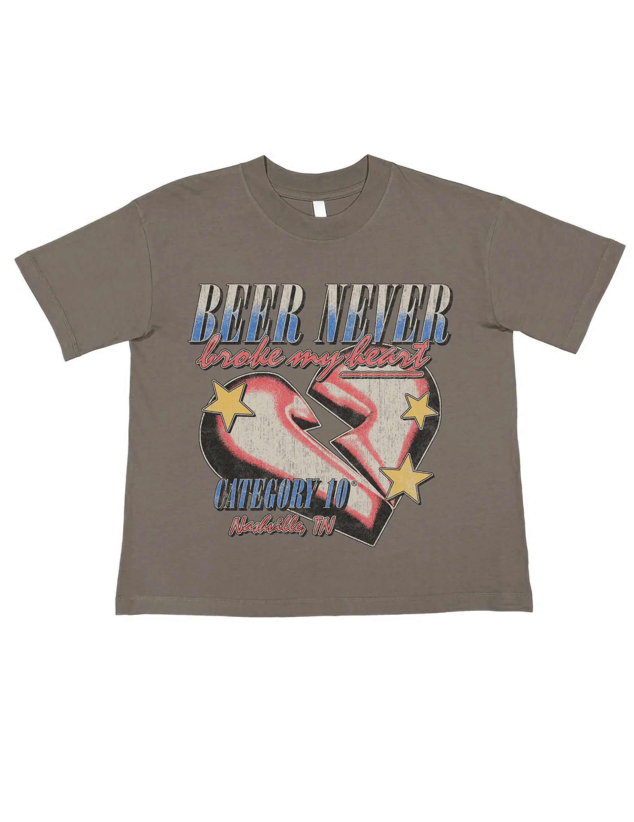 Category 10 Nashville Heartbreaker Boxy T-Shirt