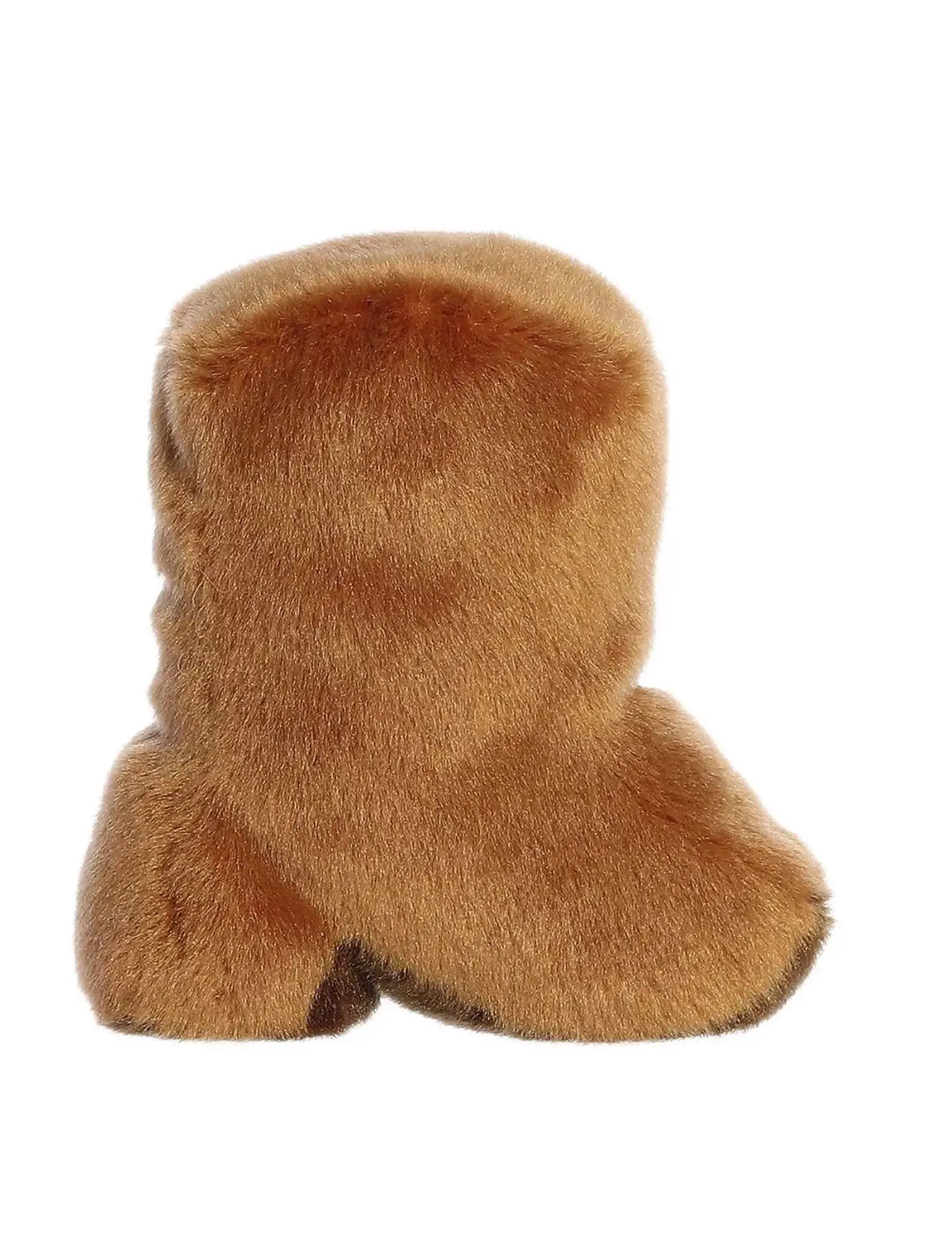 Cowboy Boot Brown Plush - Image 3