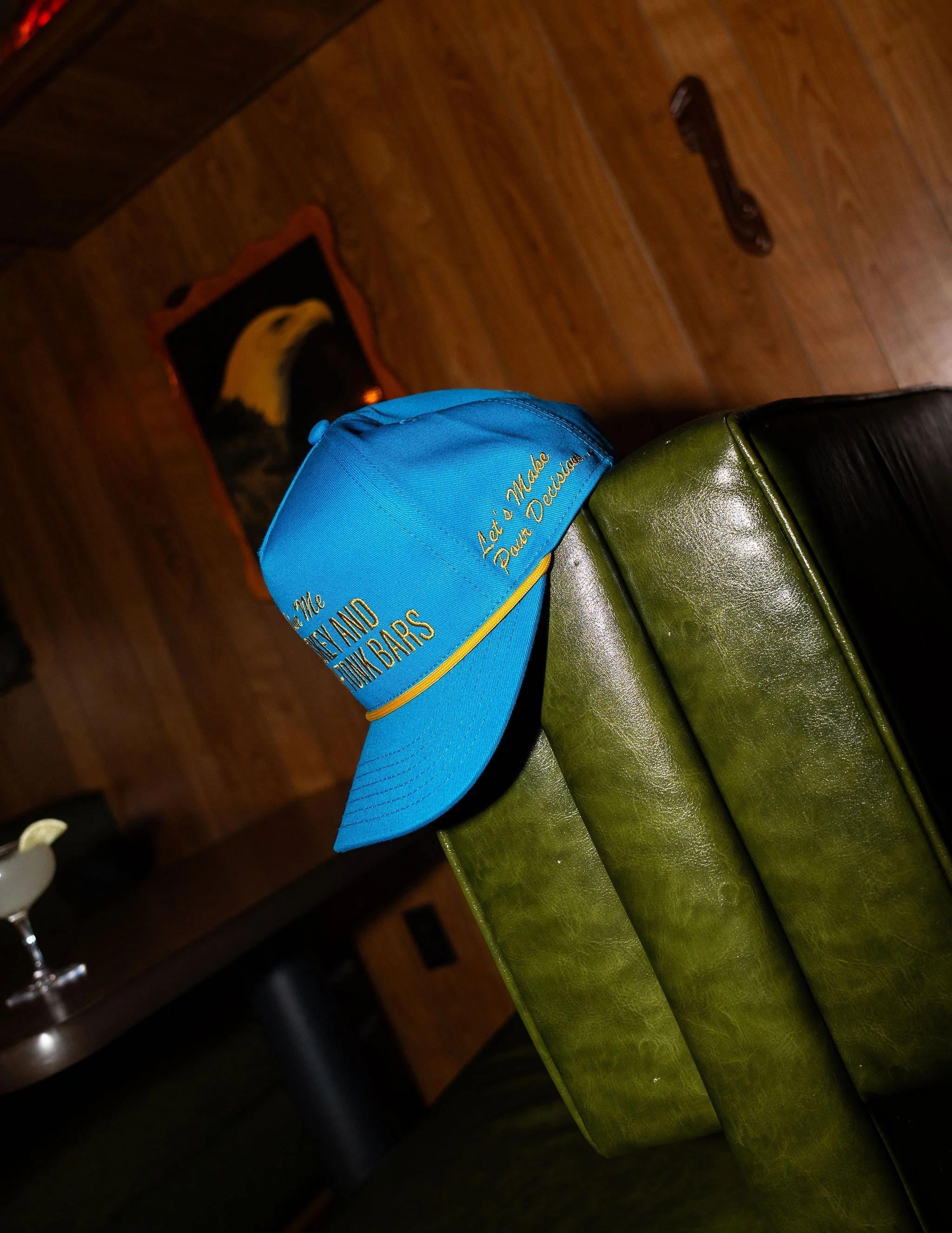 Cowboys + Cocktails Give Me Whiskey Hat - Image 4