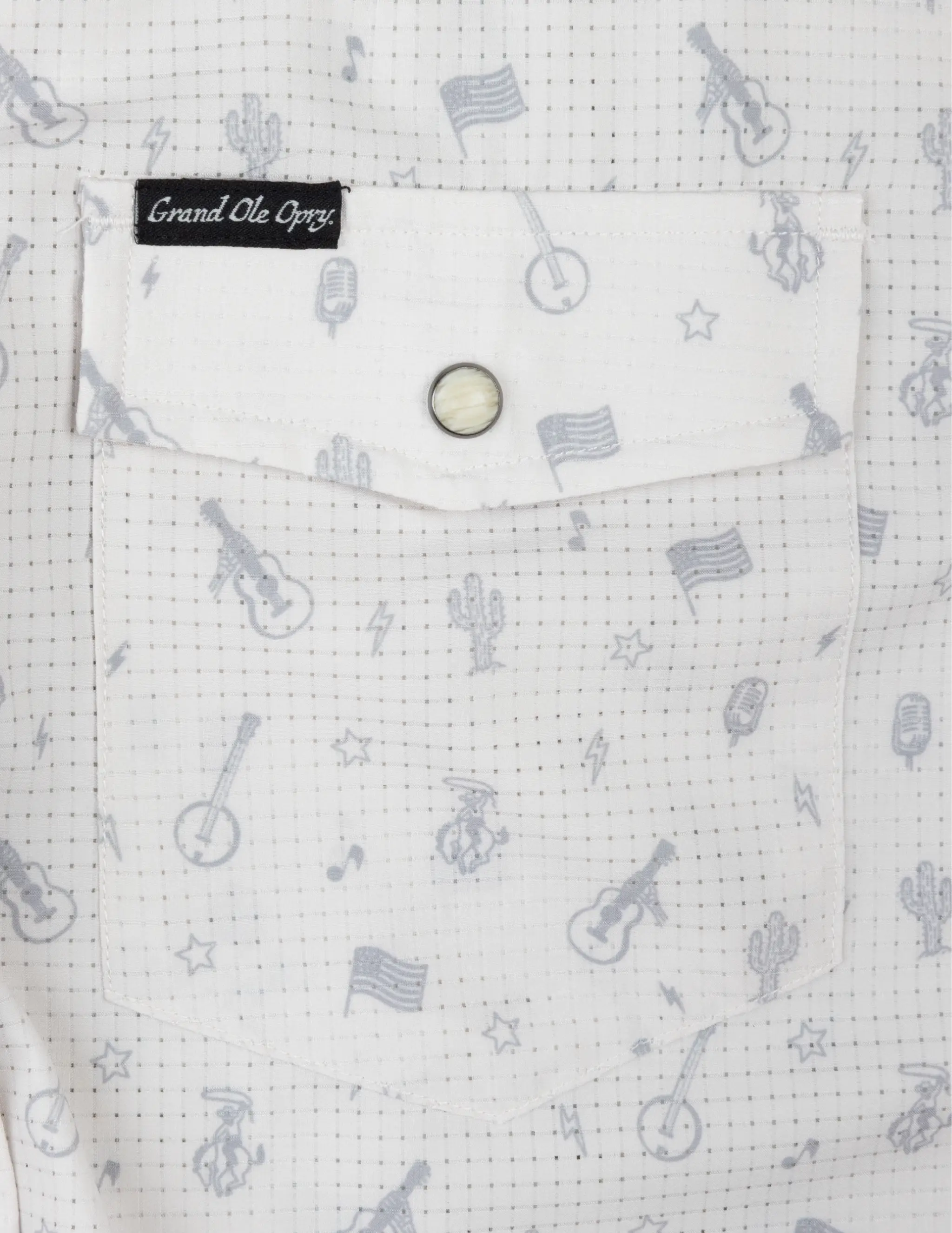 Opry Long Haul Pearl Snap Button Up Shirt - Image 6