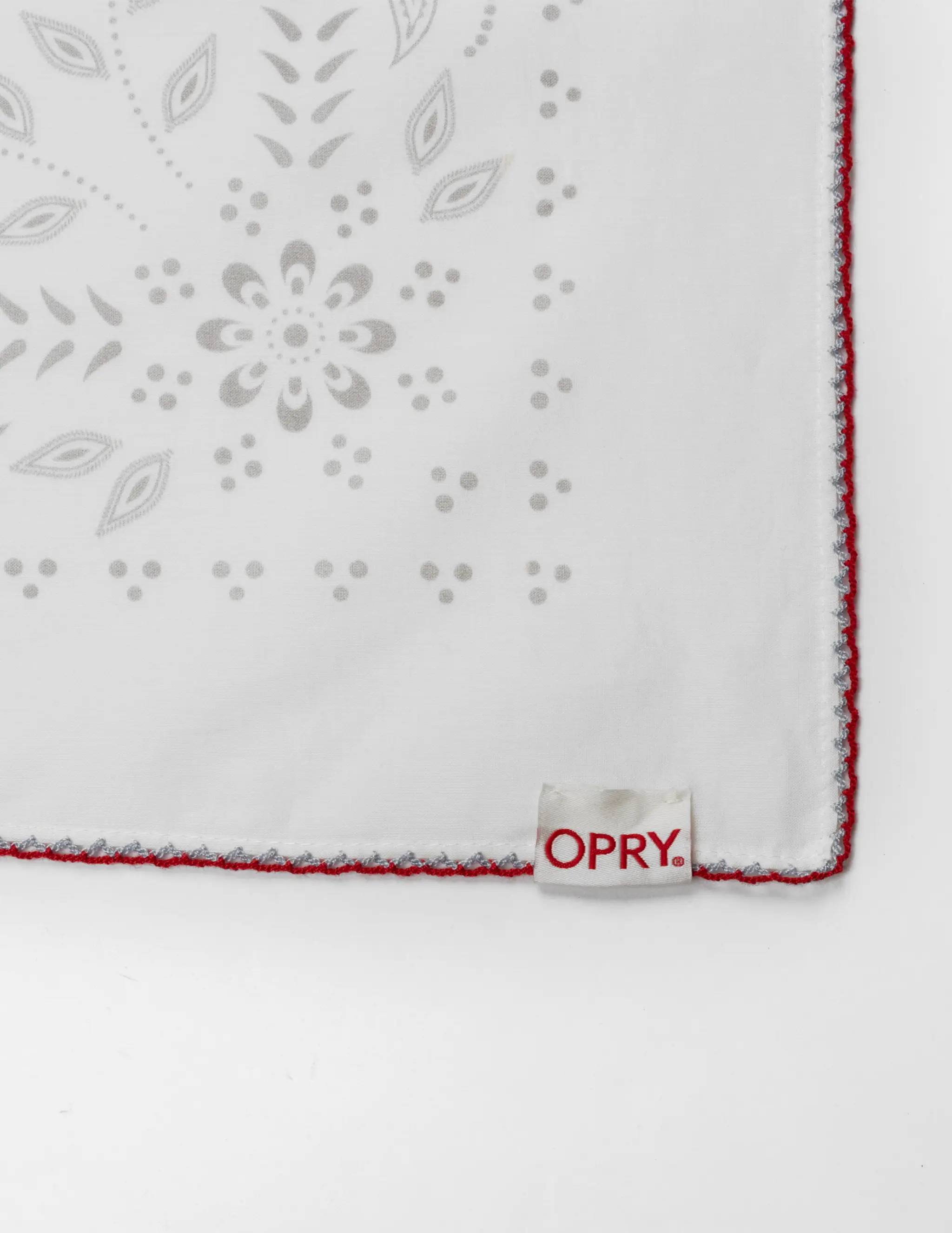 Opry Paisley Traveler Bandana in Cream - Image 3