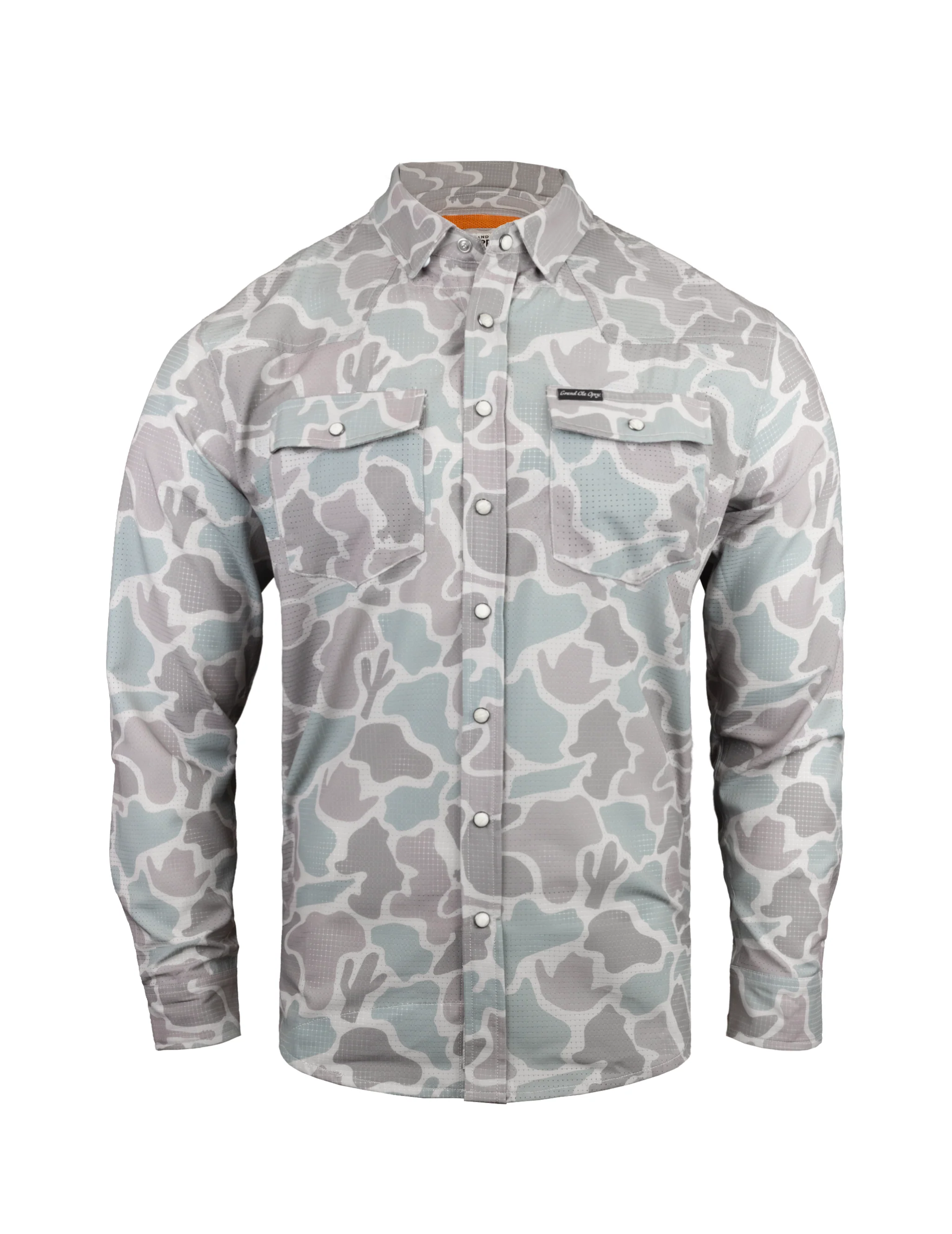 Opry Scout Pearl Snap Camo Button Up Shirt