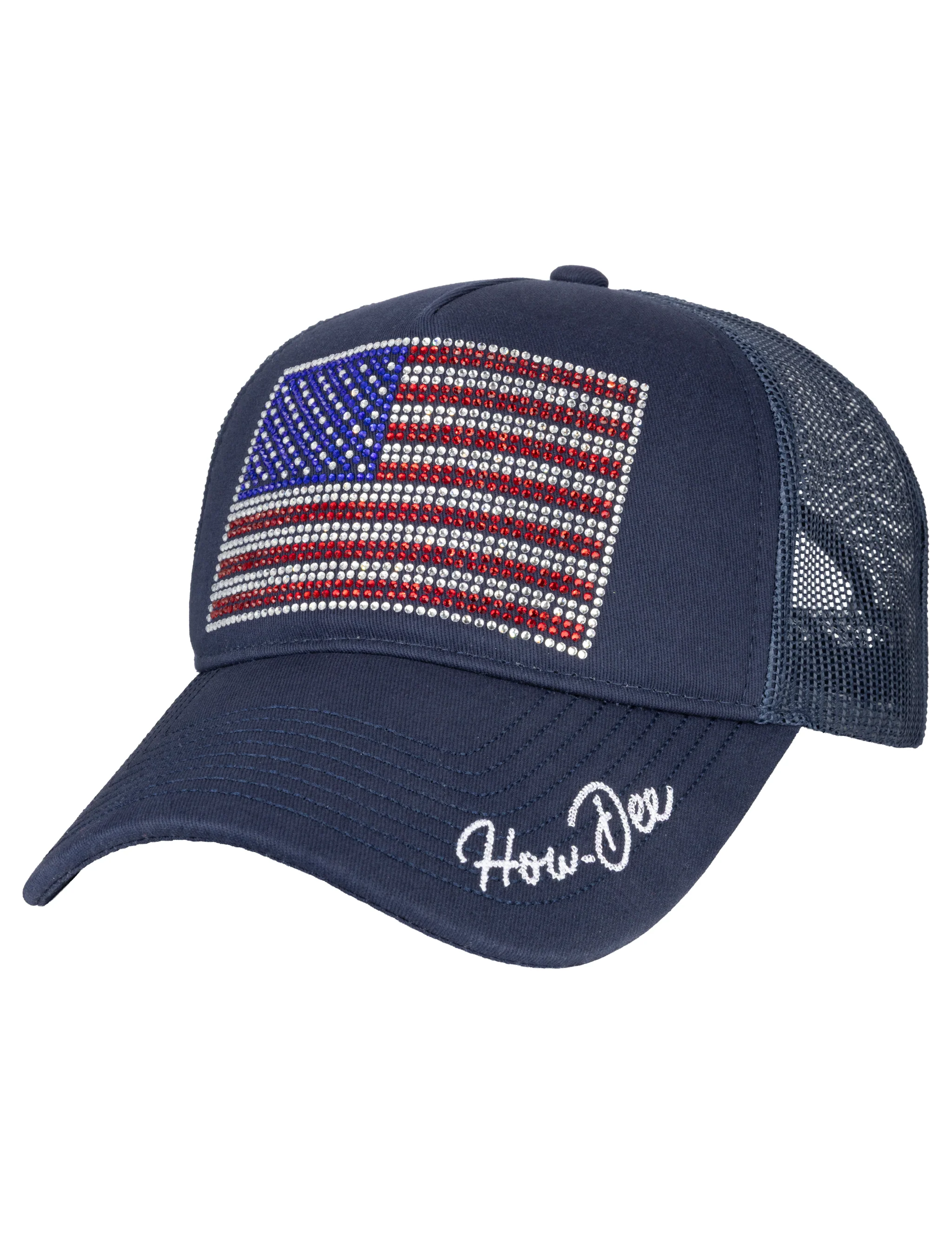 Opry Star Spangled Navy Trucker Hat - Image 2
