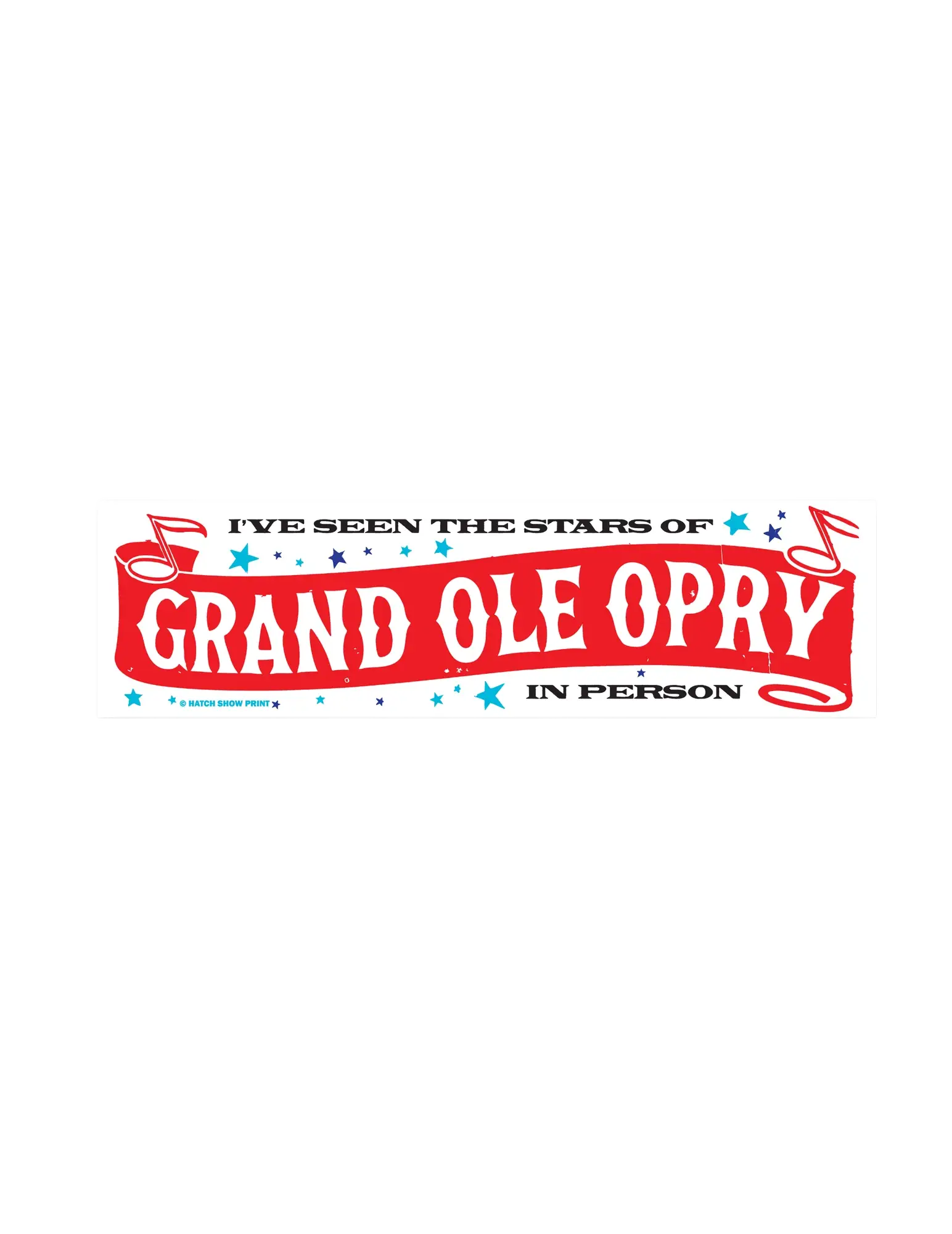 Grand Ole Opry x Hatch Seeing Stars Bumper Sticker