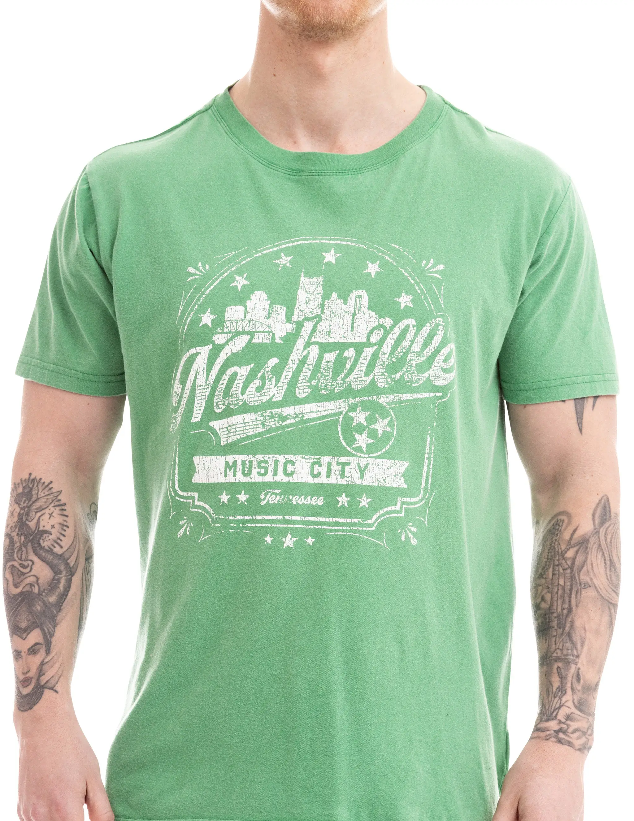 Nashville Skyline Gradient T-Shirt - Image 3