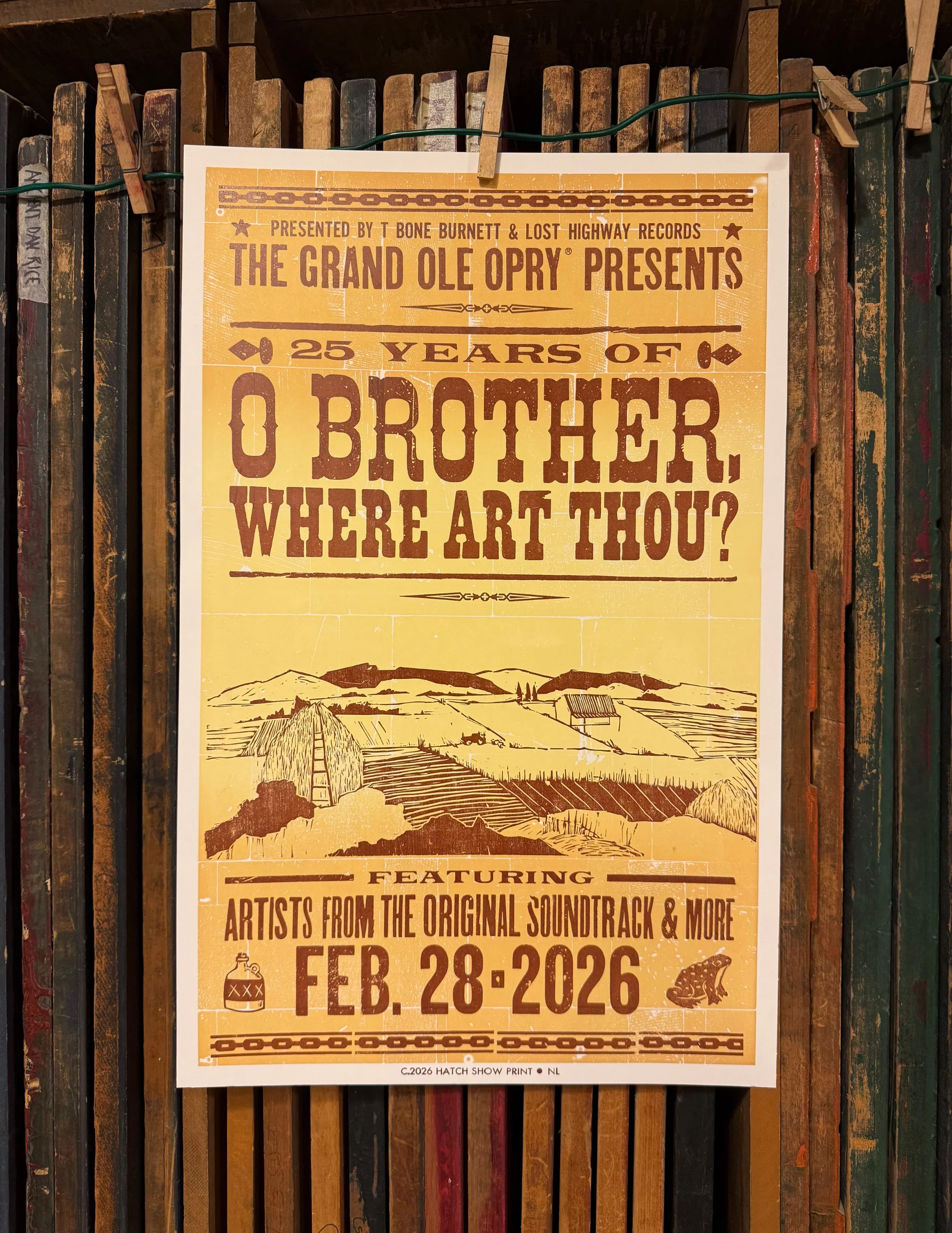 O Brother Where Art Thou? 25th Anniversary Hatch Print