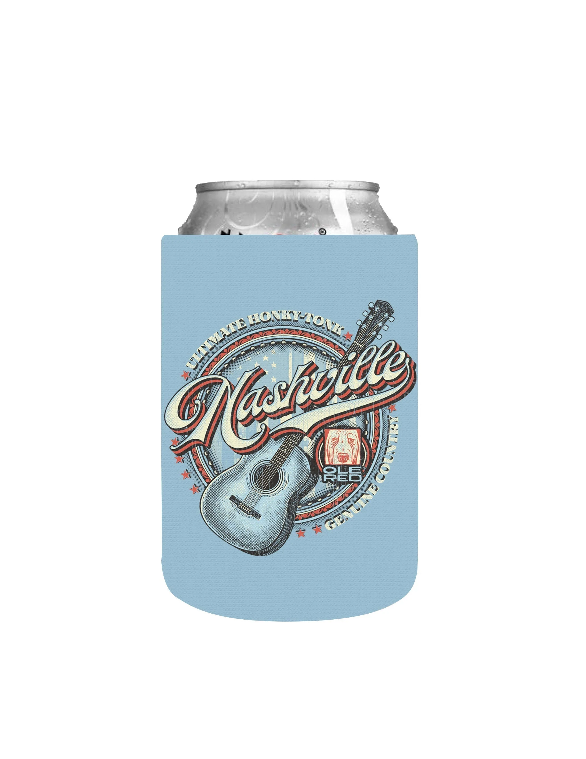 Ole Red Nashville Circle Guitar Koozie