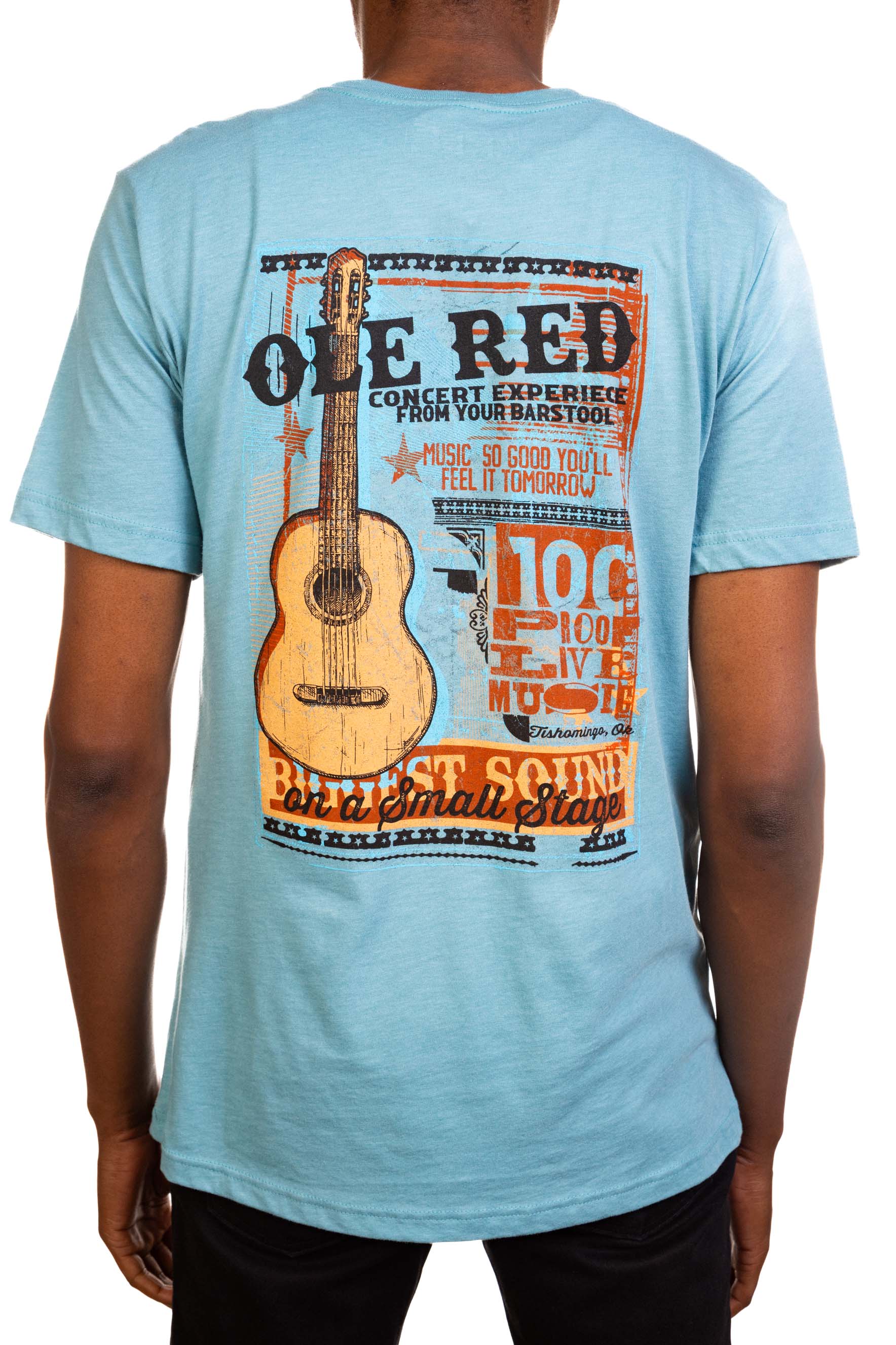 Ole Red Tishomingo Guitar Stage T-Shirt - Image 3