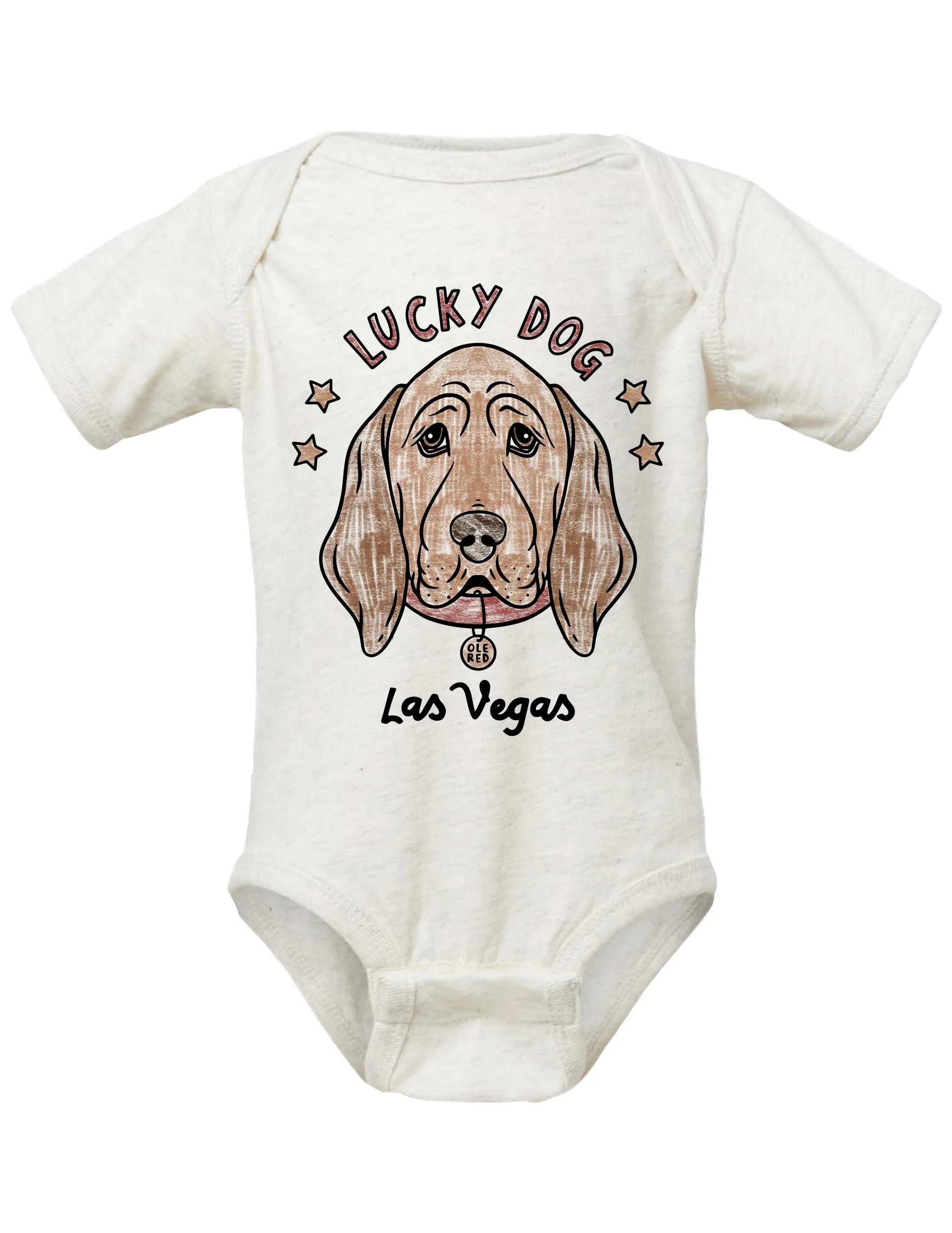 Ole Red Vegas Lucky Dog Onesie