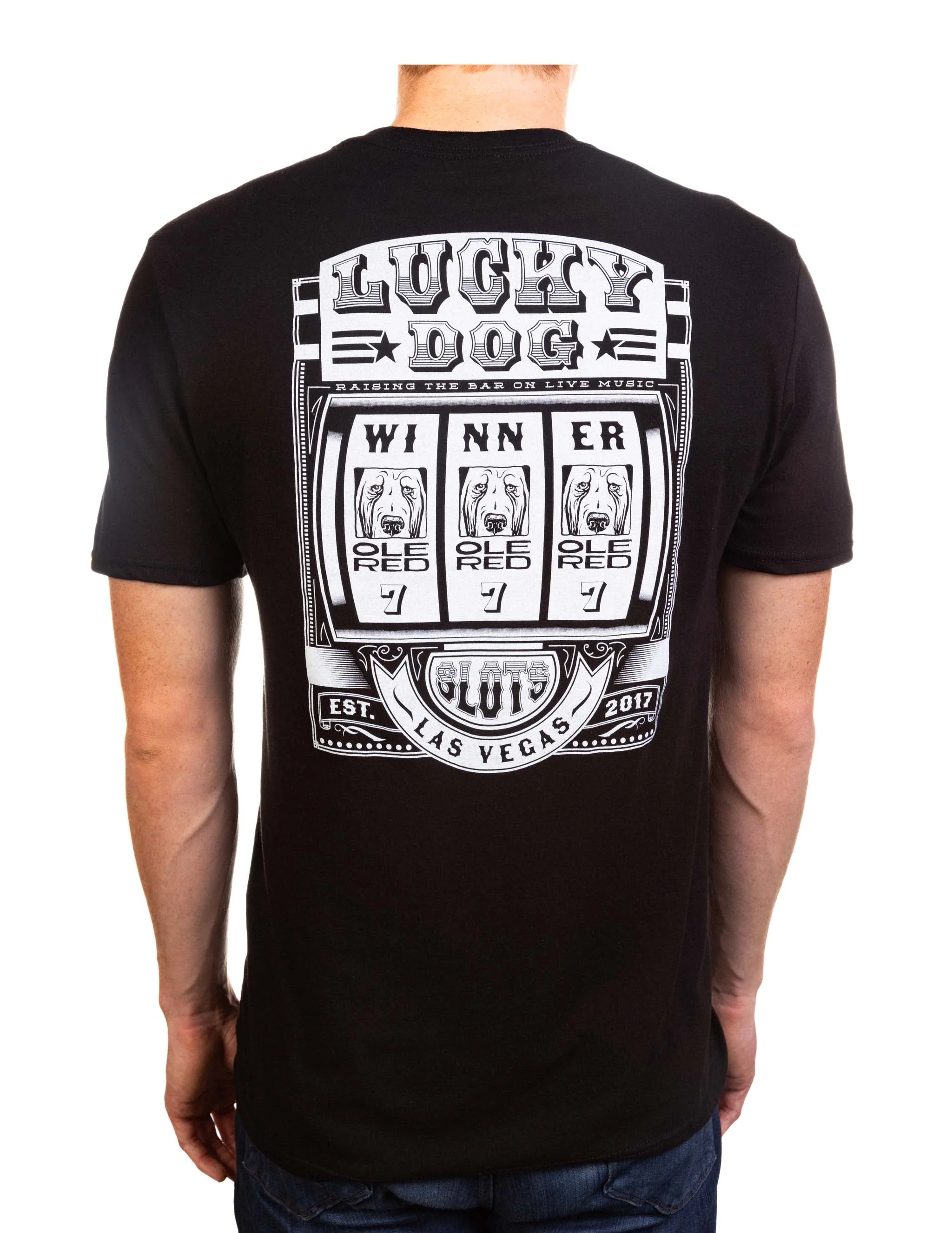 Ole Red Vegas Lucky Dog Slots T-Shirt - Image 2