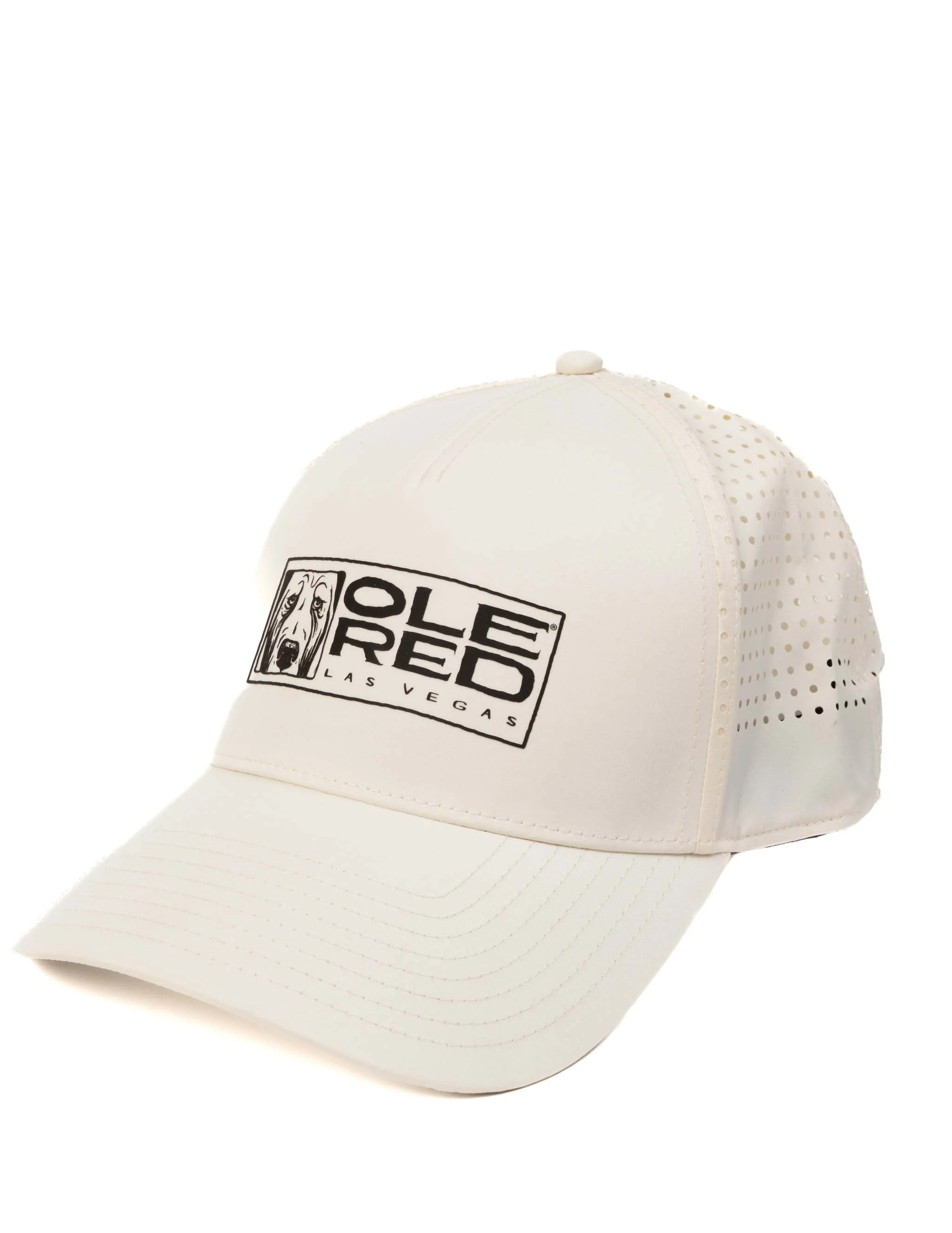 Ole Red Vegas Sport Logo Cream Performance Hat - Image 2