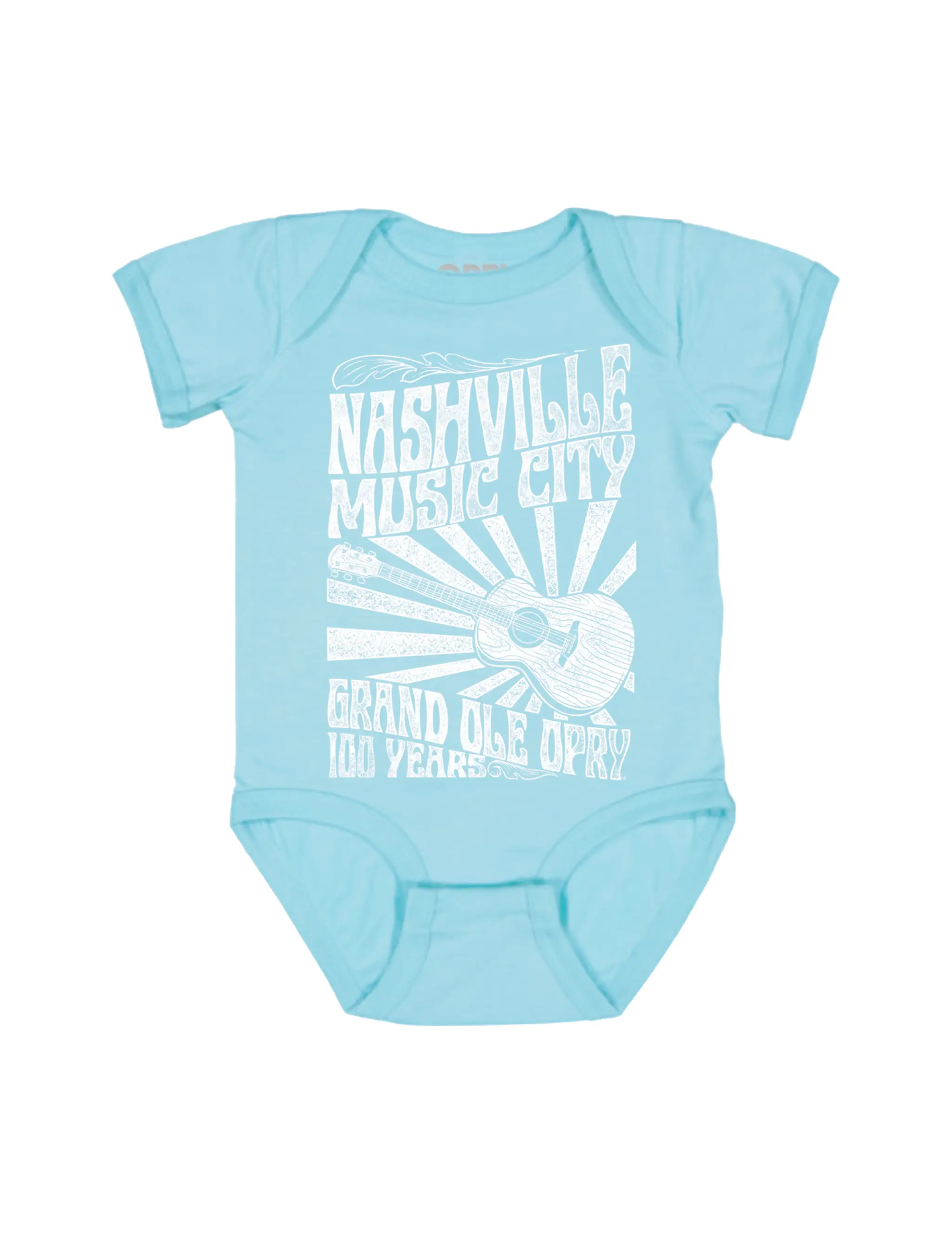 Opry 100 Infant Sunburst Guitar Onesie