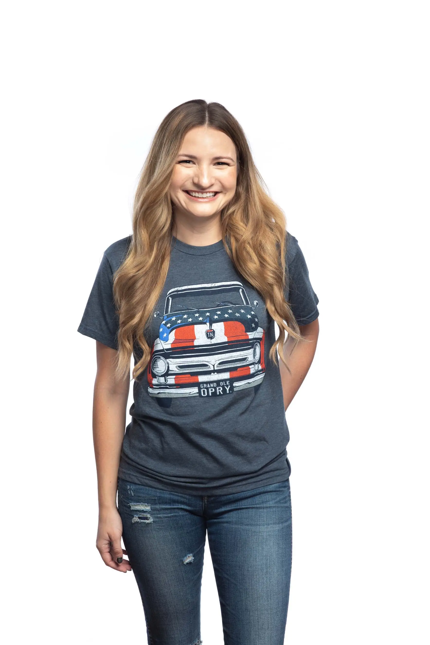 Opry American Pickup Truck T-Shirt - Image 2