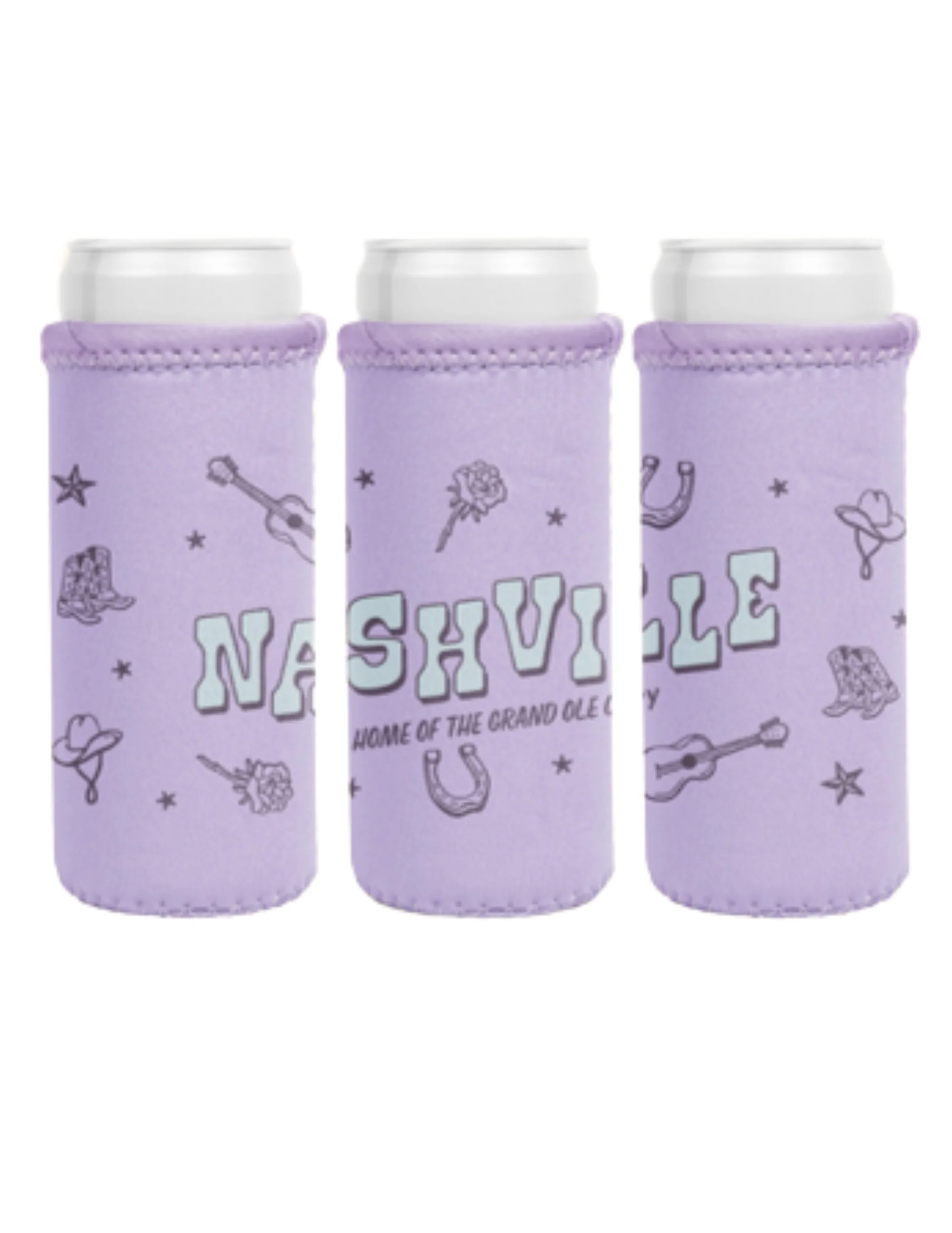 Opry Country Icons Slim Can Koozie - Image 2