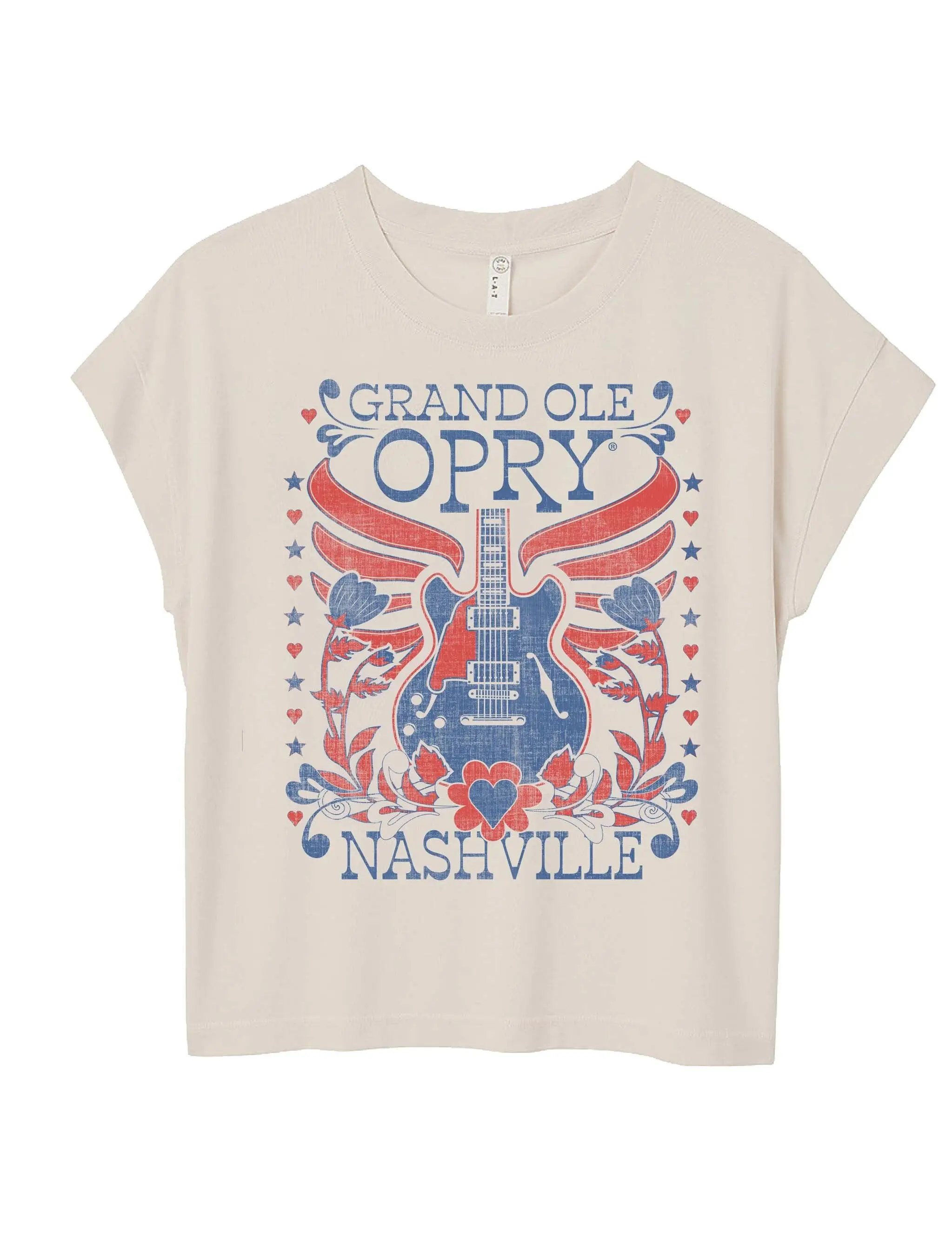 Opry Guitar & Hearts Festival Tee