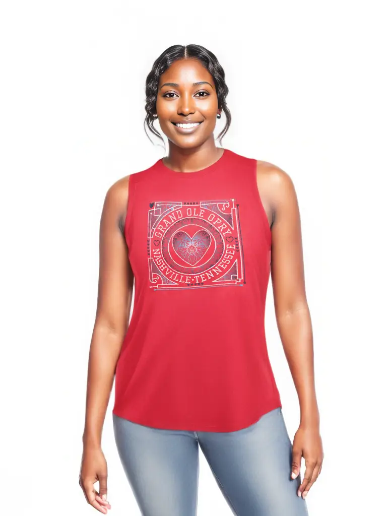 Opry Paisley Heart Tank - Image 2