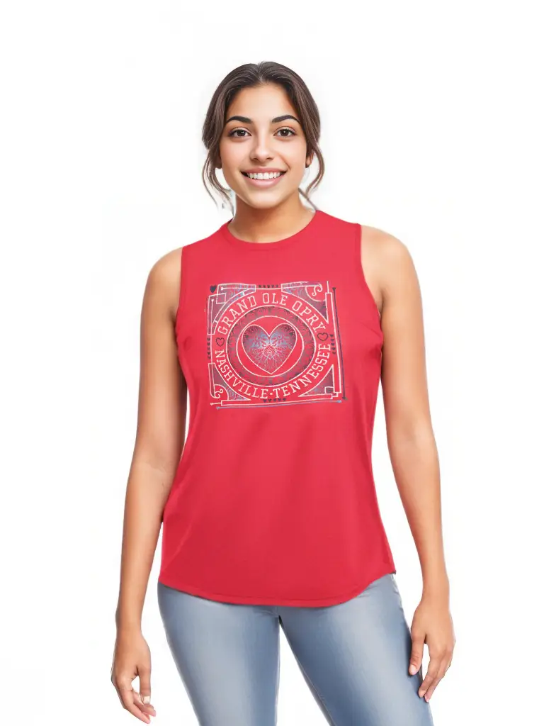 Opry Paisley Heart Tank - Image 3