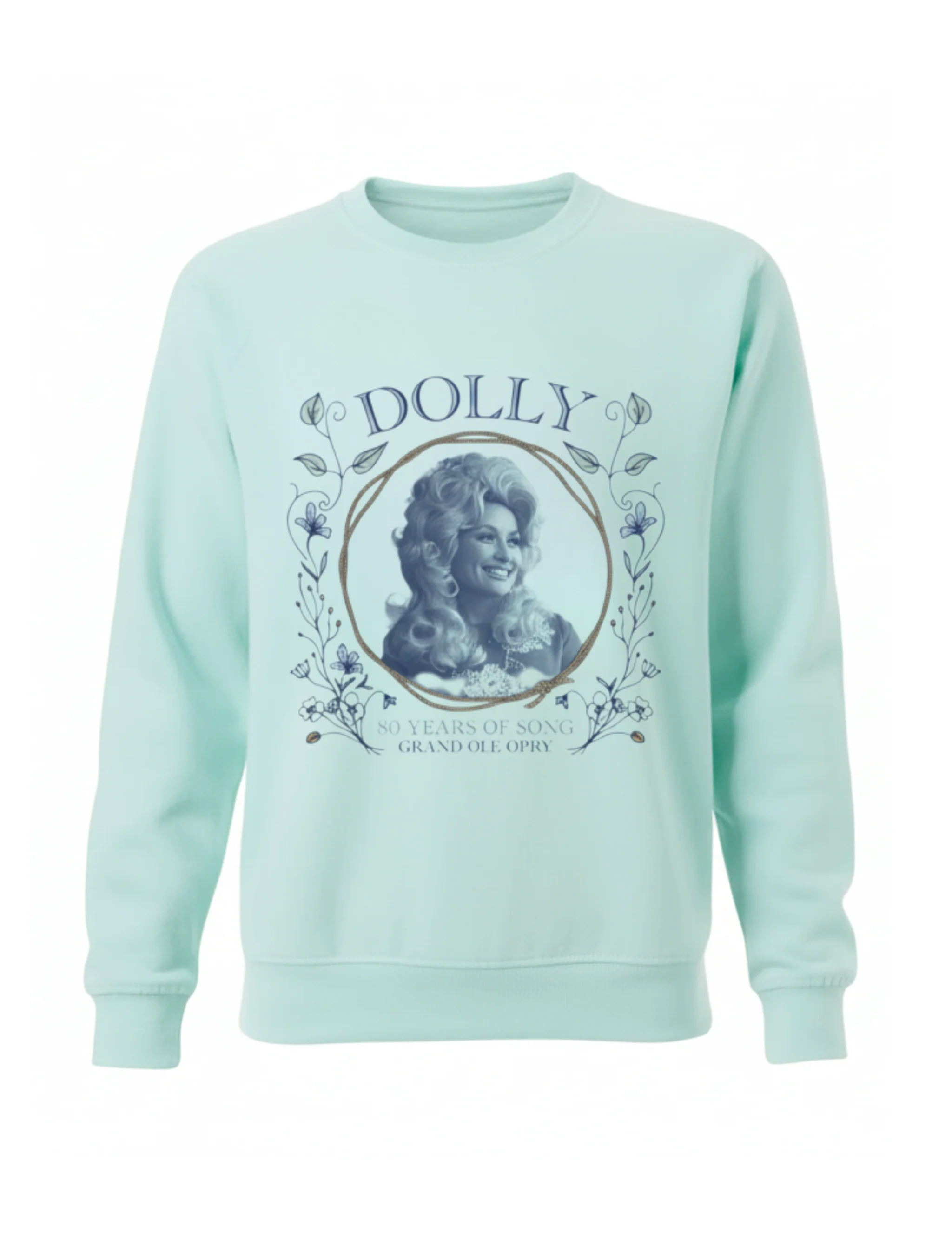 Opry x Dolly Parton Wildflower Pullover Crew