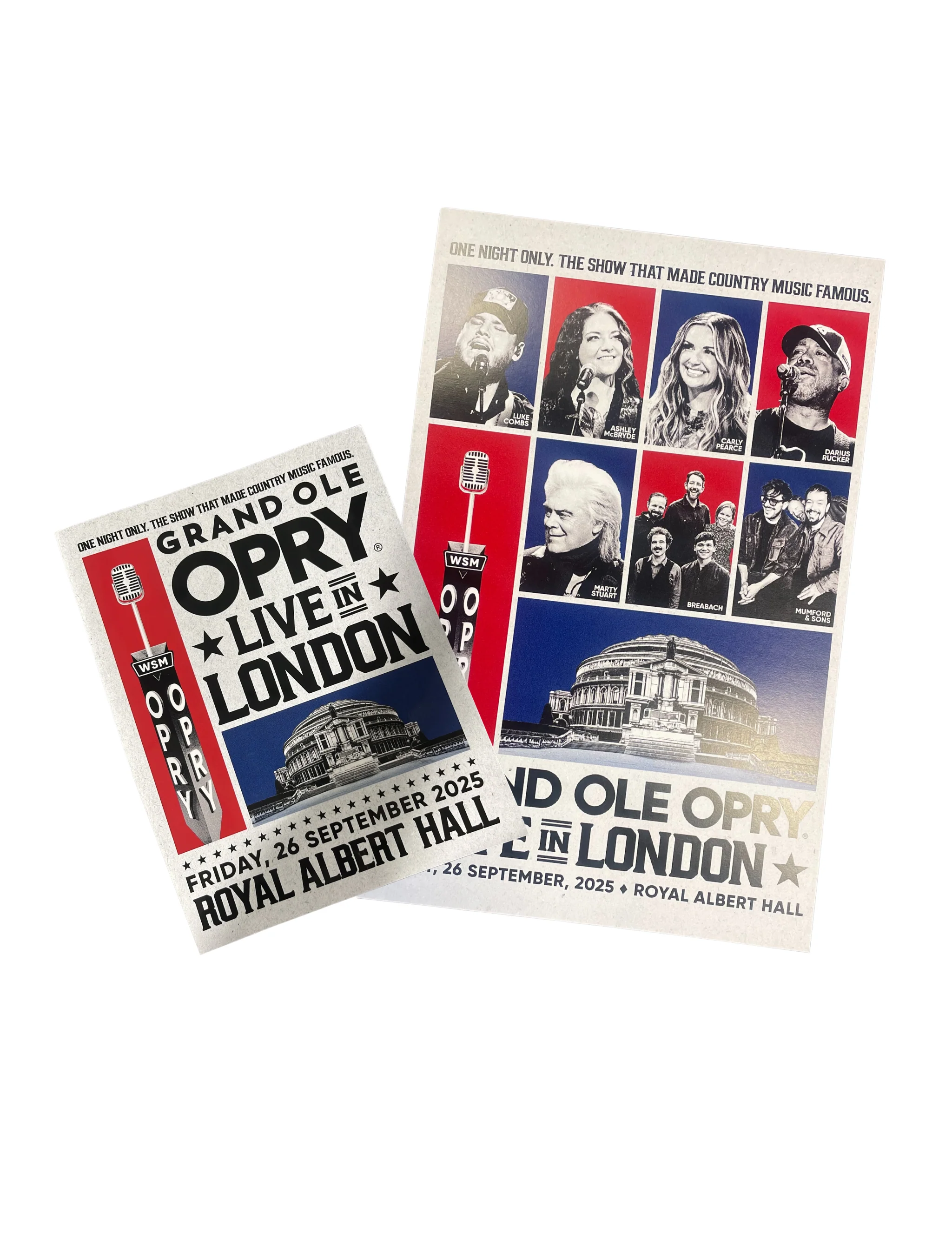 Royal Albert Hall Show Poster - September 26, 2025
