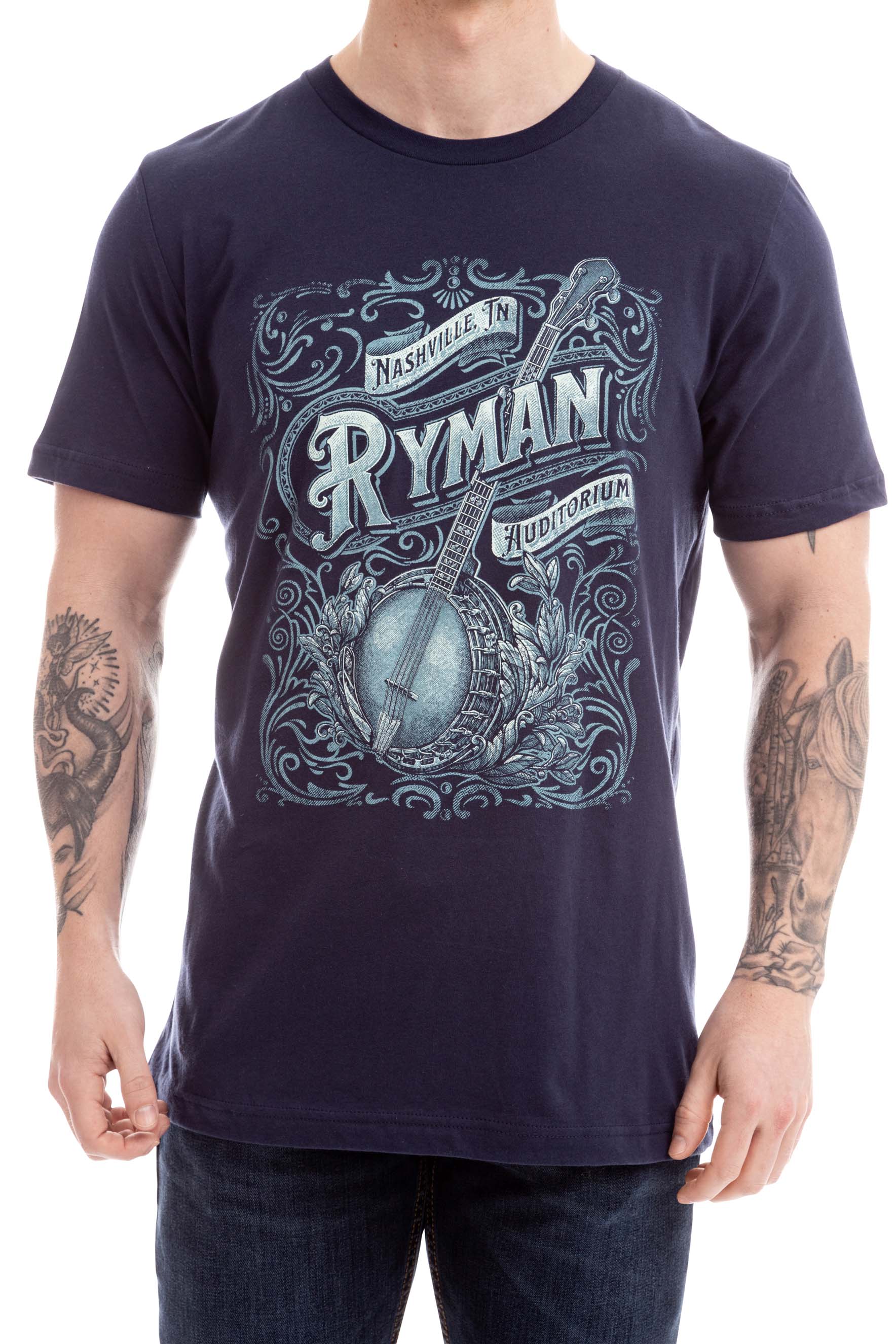Ryman Bluegrass & Banjos T-Shirt - Image 3