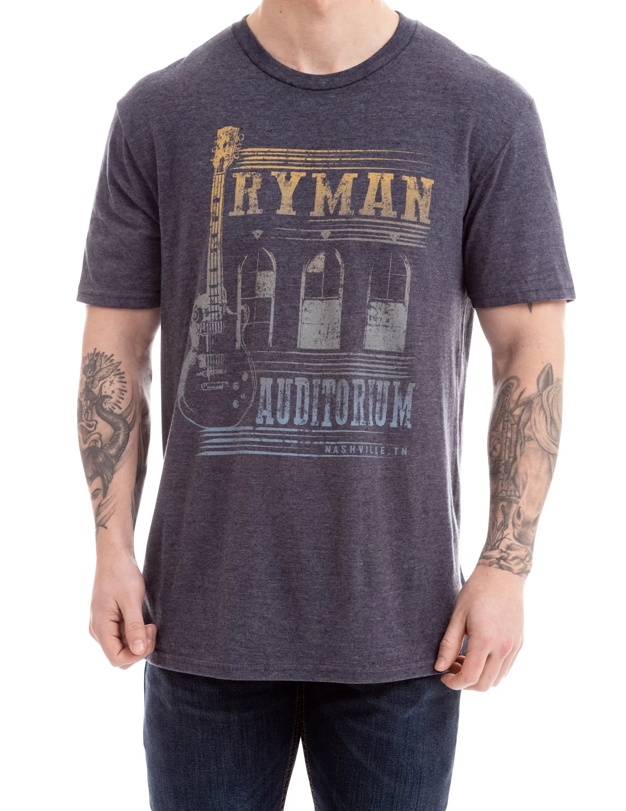 Ryman Gradient Guitar T-Shirt - Image 3
