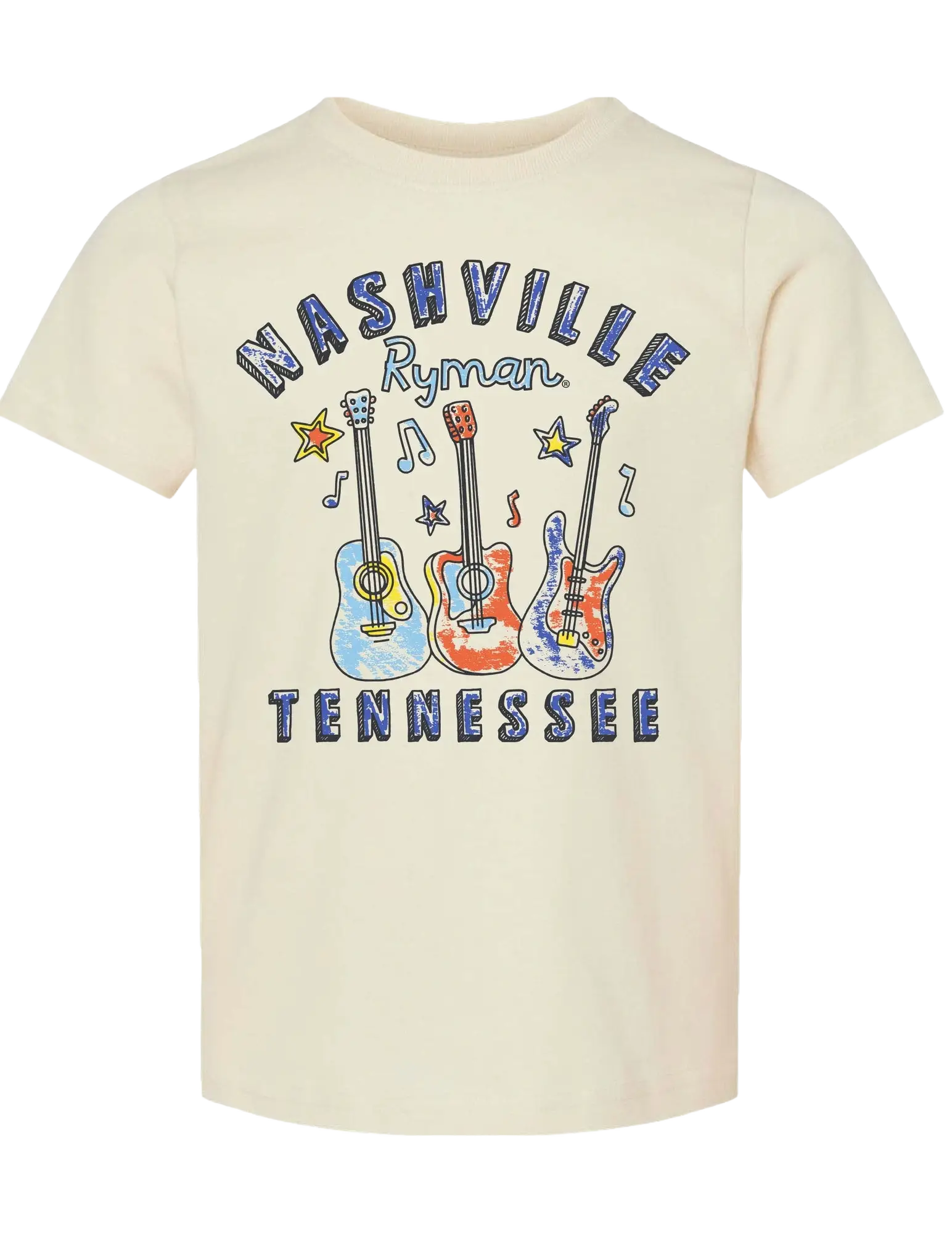 Ryman Toddler Guitar Drawing T-Shirt