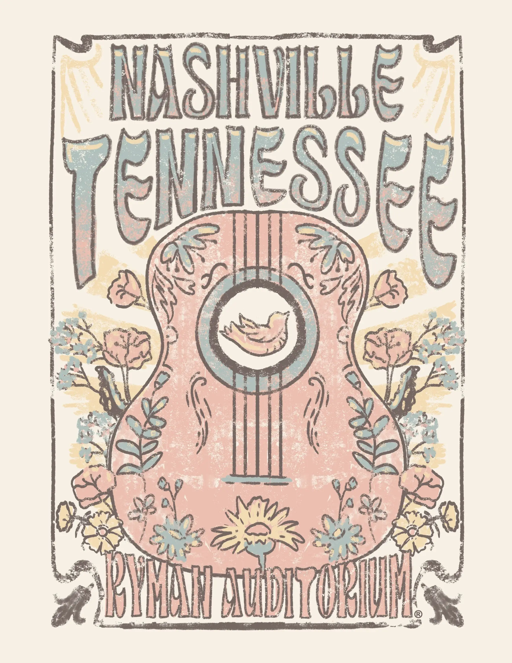 Ryman Womens Full Zip Nashville Hoodie - Image 3