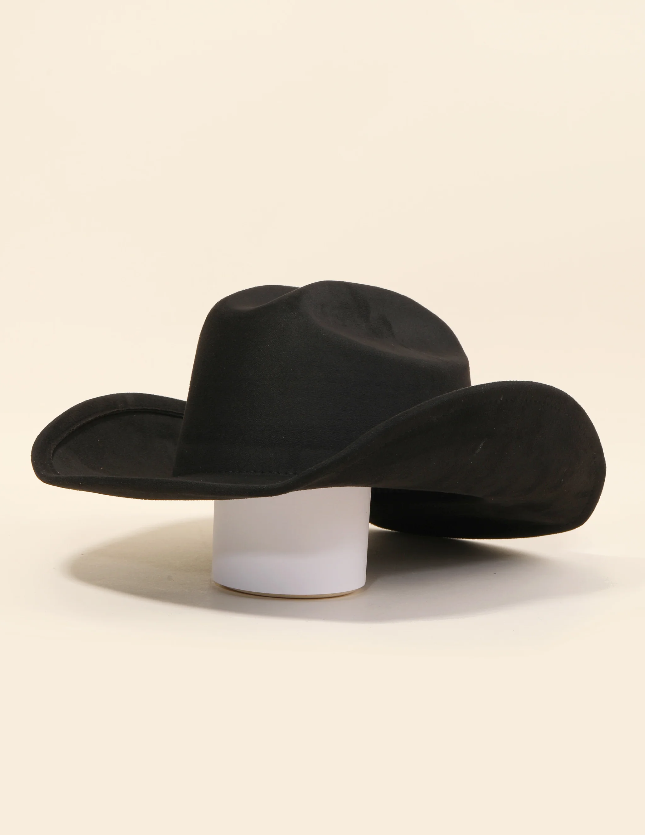 Solid Western Cowboy Hat Black