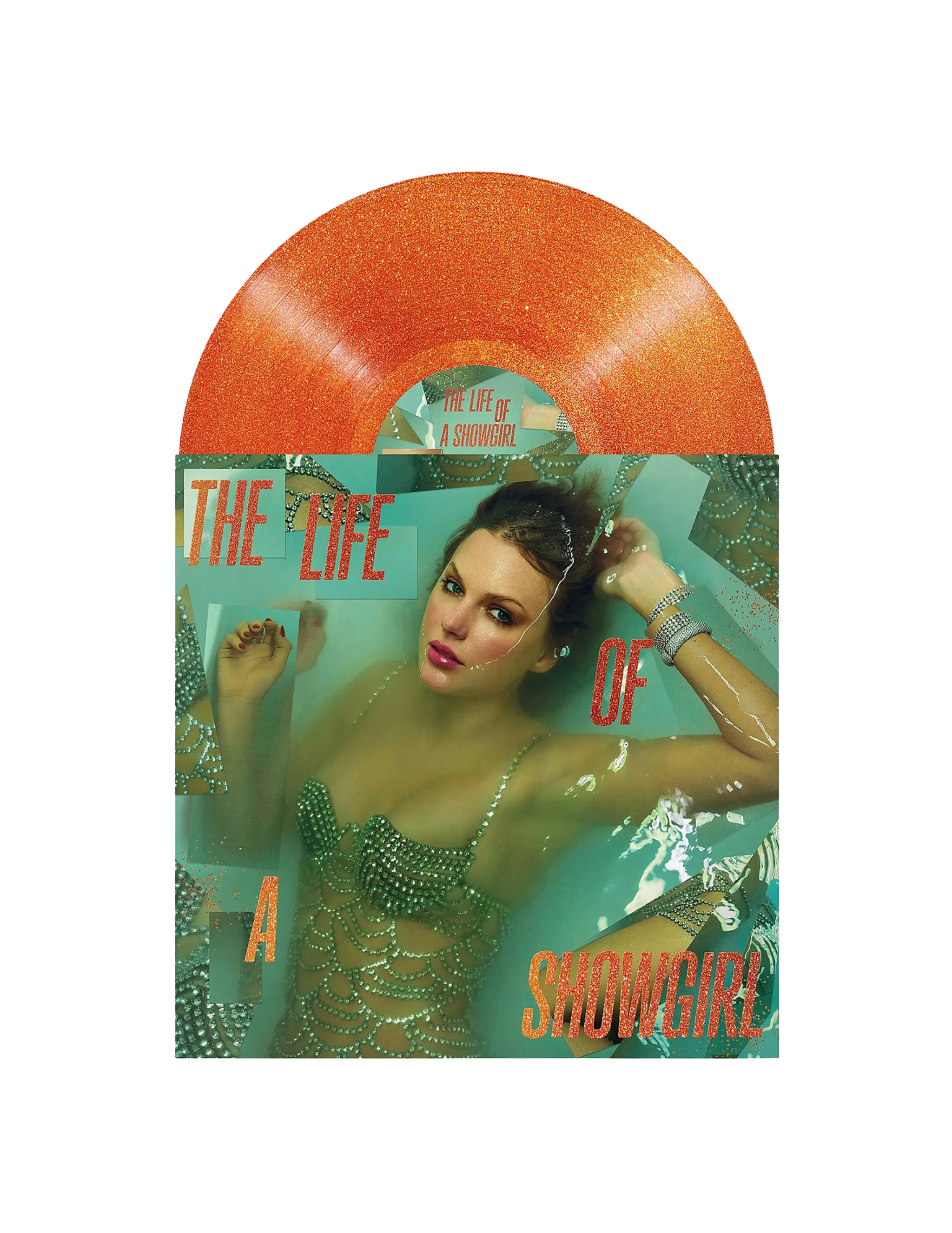 Taylor Swift: The Life of a Showgirl (Orange Glitter LP)
