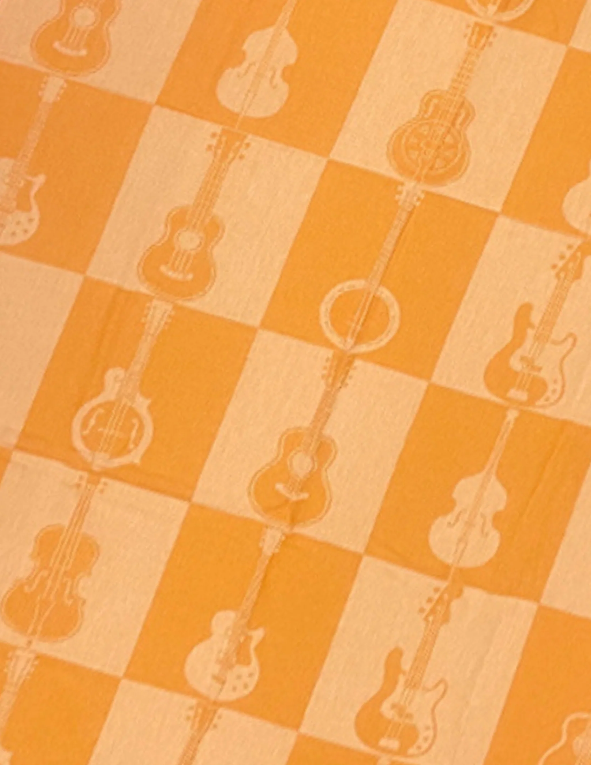 Turkish Guitar Print Blanket - Image 2