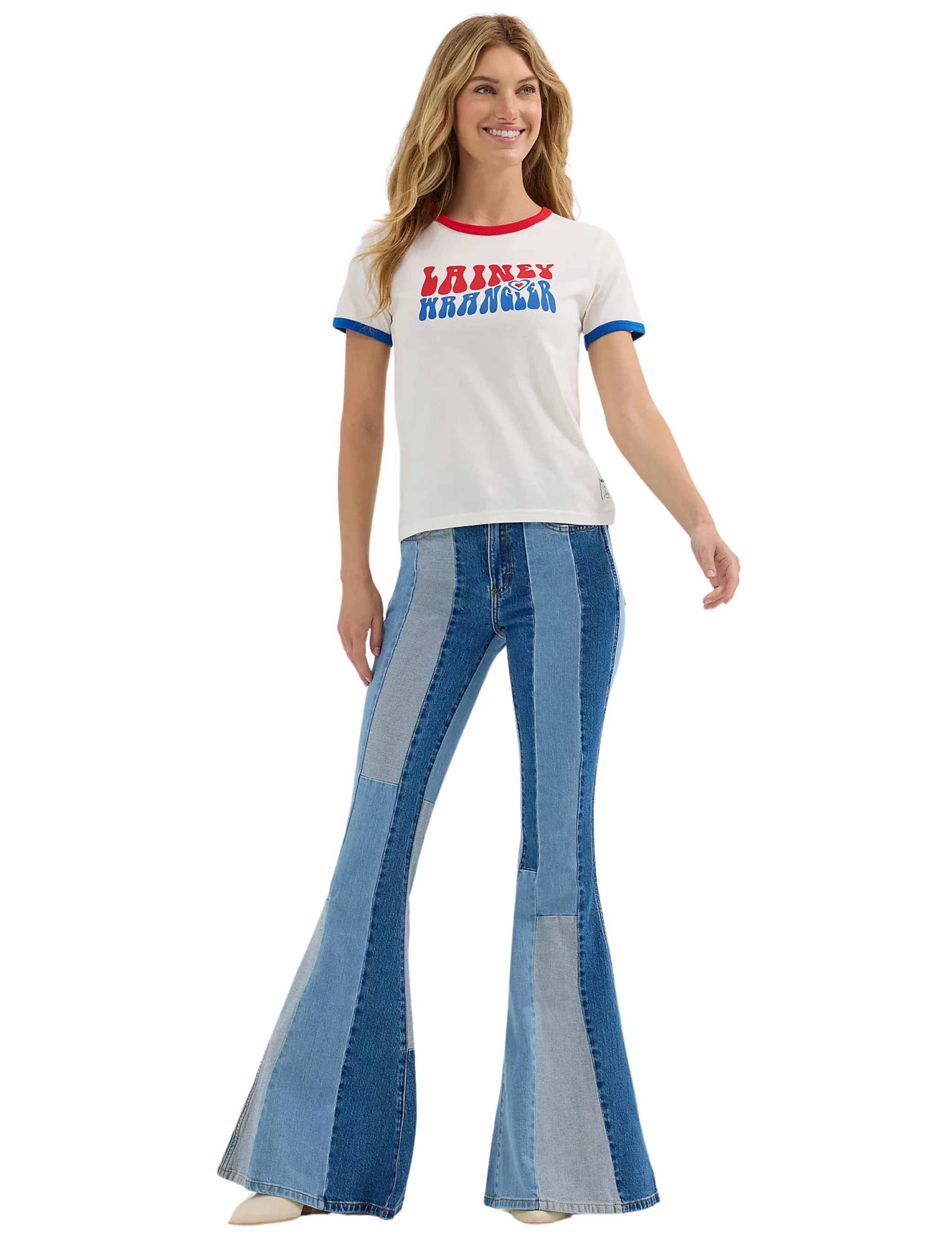 Wrangler® X Lainey Wilson Slim Ringer Short Sleeve T-Shirt - Image 3