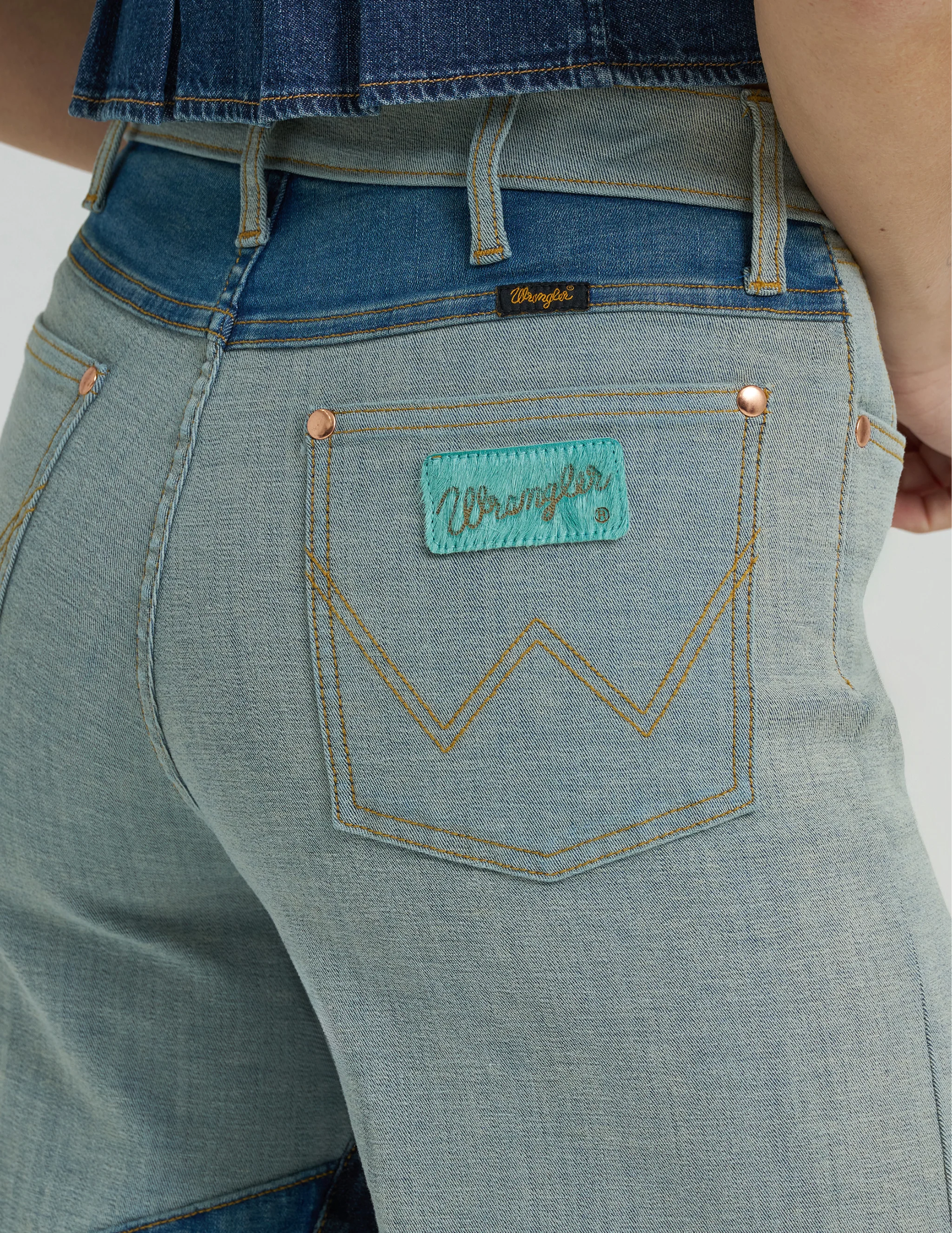 Wrangler x Lainey Wilson Groovy Wide Leg Jeans - Image 4